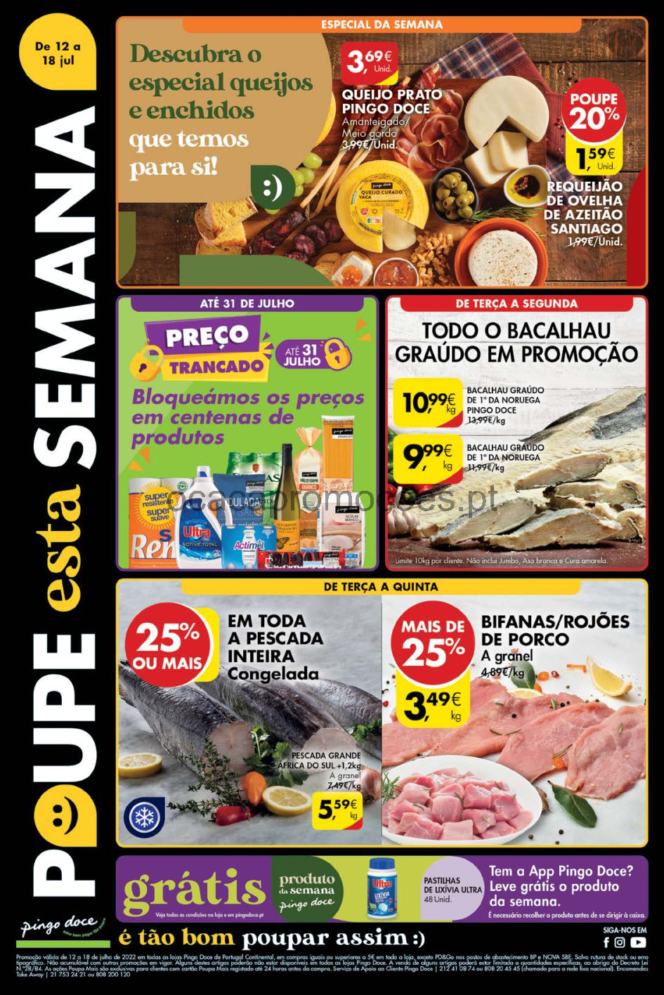 folheto pingo doce 12 julho 18 julho promocoes Page1