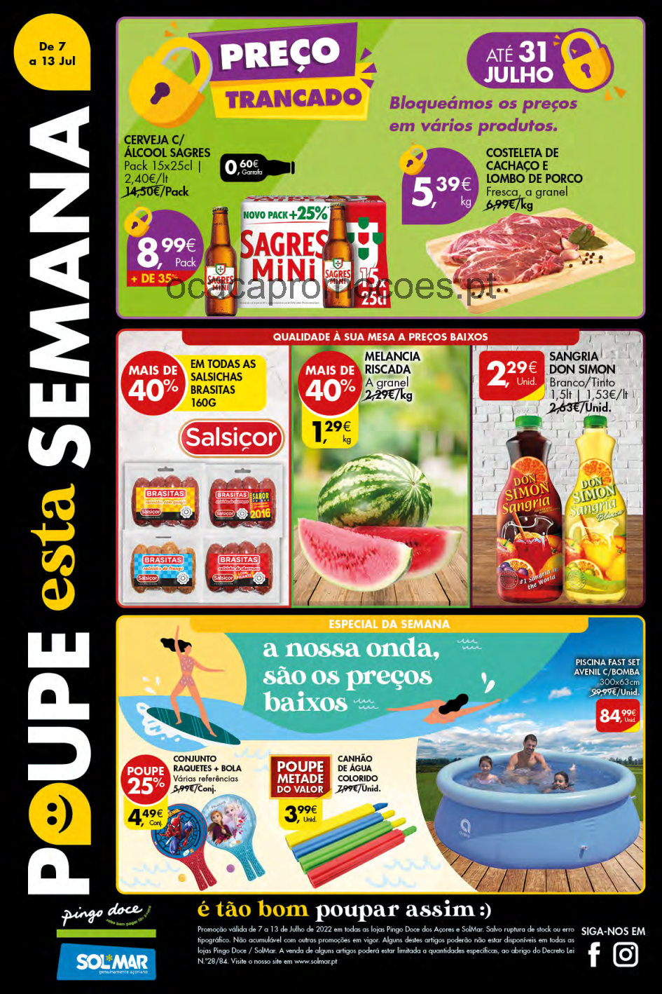 folheto pingo doce acores 7 julho 13 julho promocoes Page1