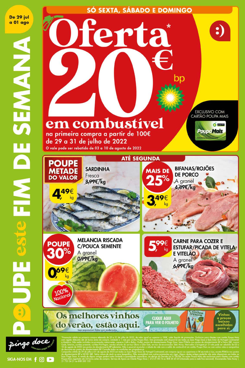 folheto pingo doce fim semana 29 julho 1 agosto promocoes Page1