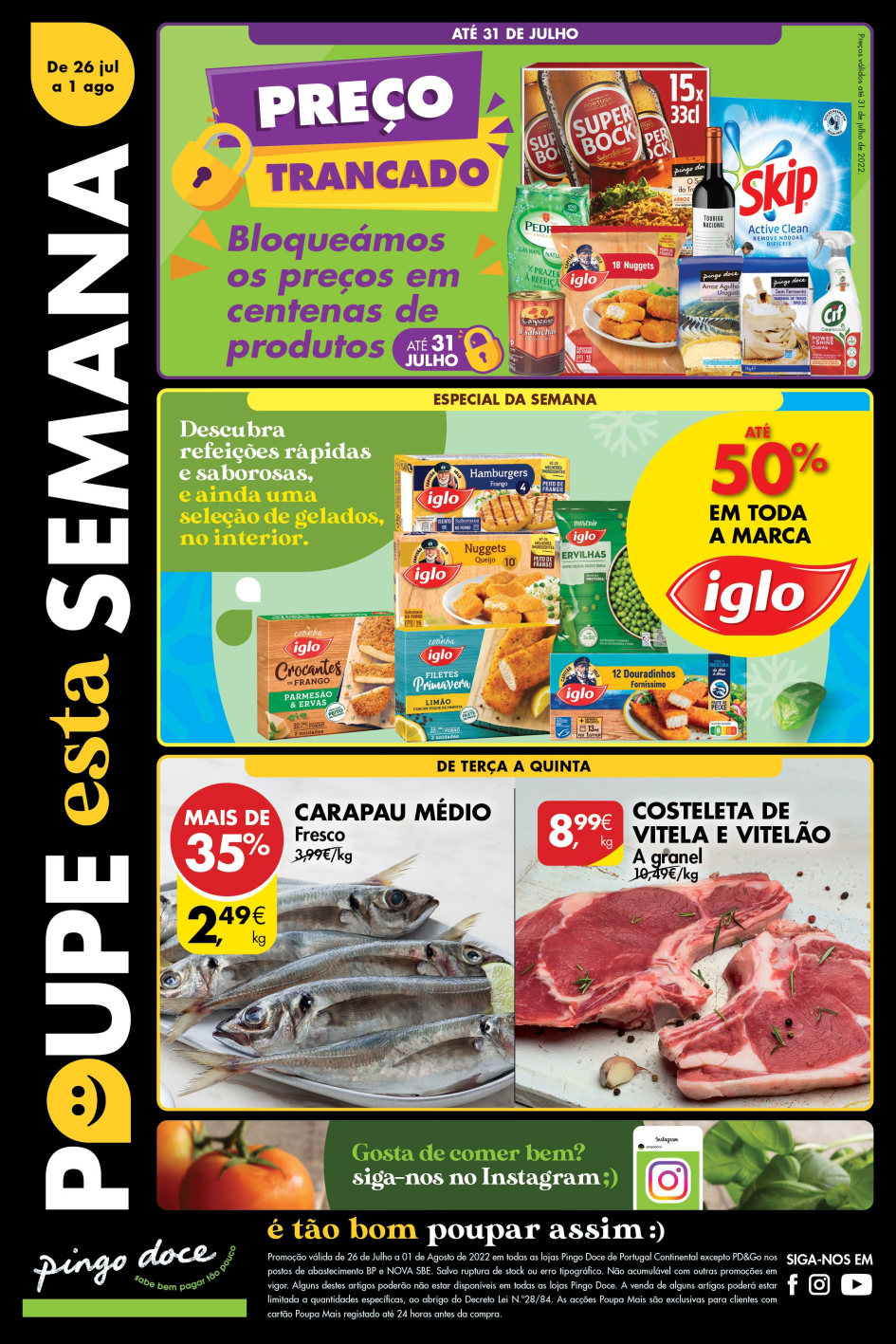 pingo doce folheto 26 julho 1 agosto promocoes Page1