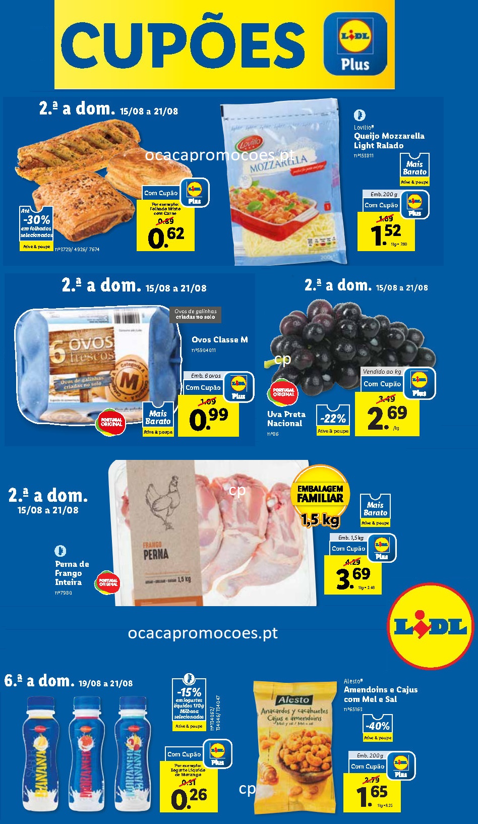 cupoes folheto lidl 15 agosto 21 agosto promocoes 1