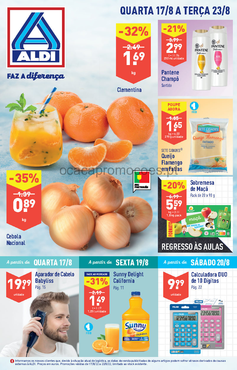 folheto aldi 17 agosto 23 agosto promocoes Page1