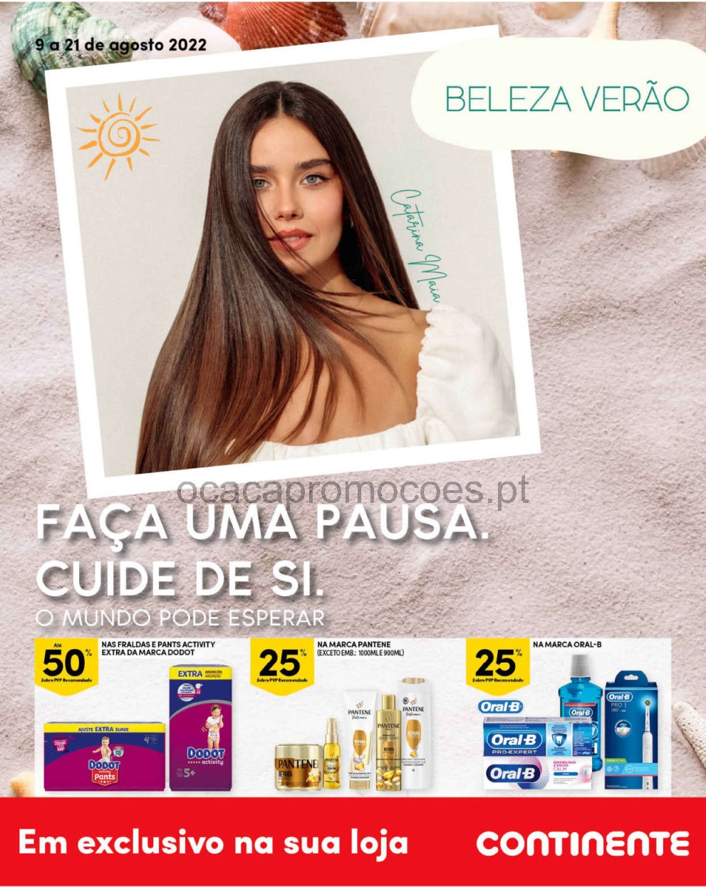 folheto continente 9 agosto 21 agosto promocoes Page1