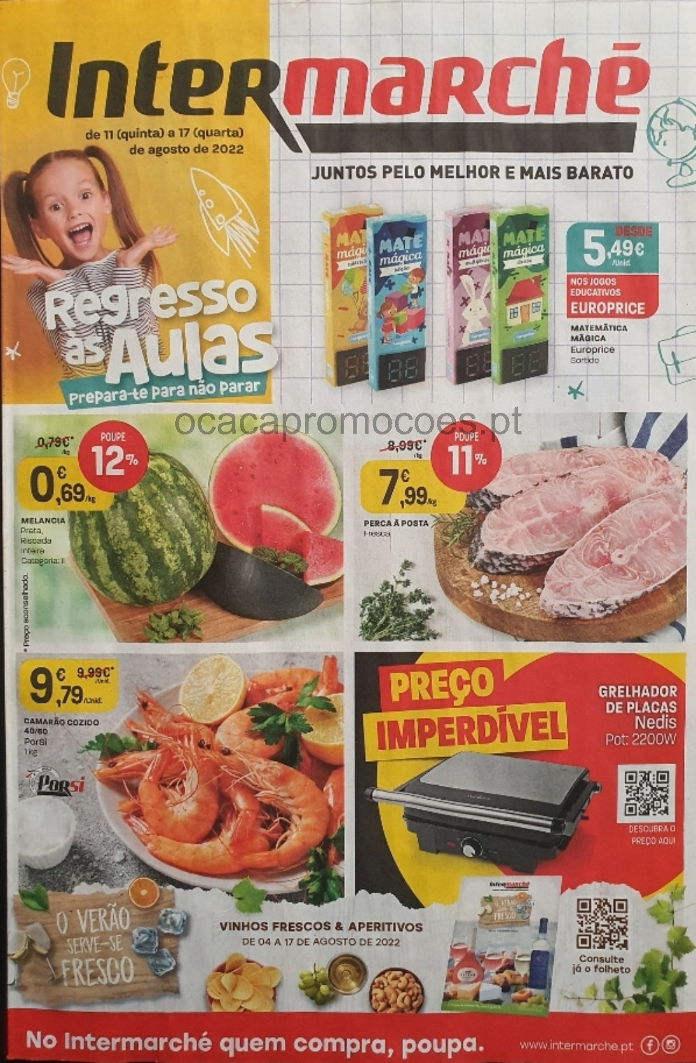 folheto intermarche 11 agosto 17 agosto promocoes Page1