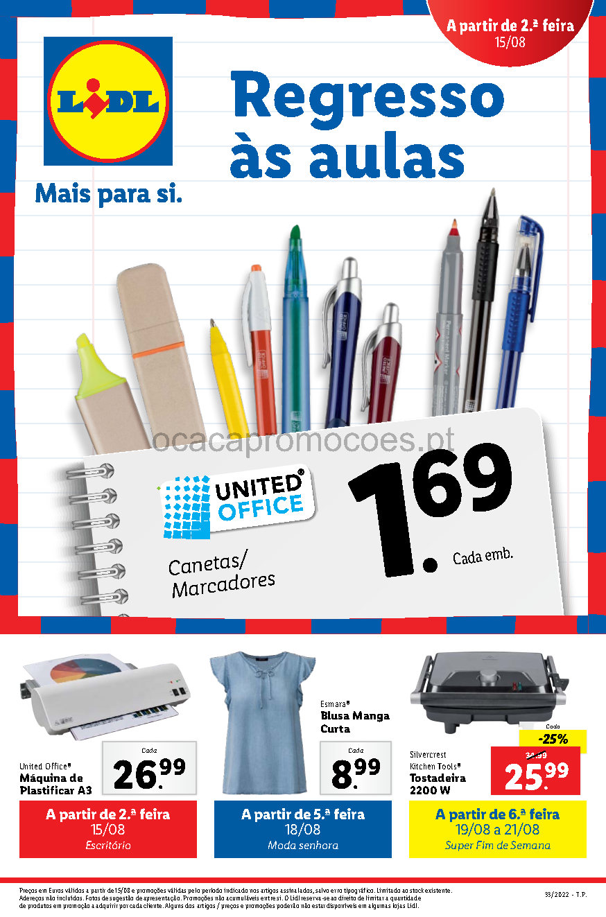 folheto lidl 15 agosto 21 agosto promocoes Page1