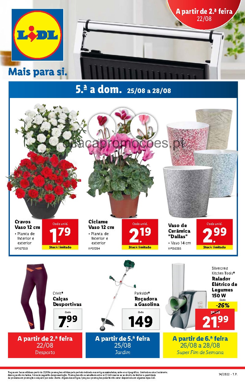 folheto lidl 22 agosto 28 agosto promocoes Page1 1