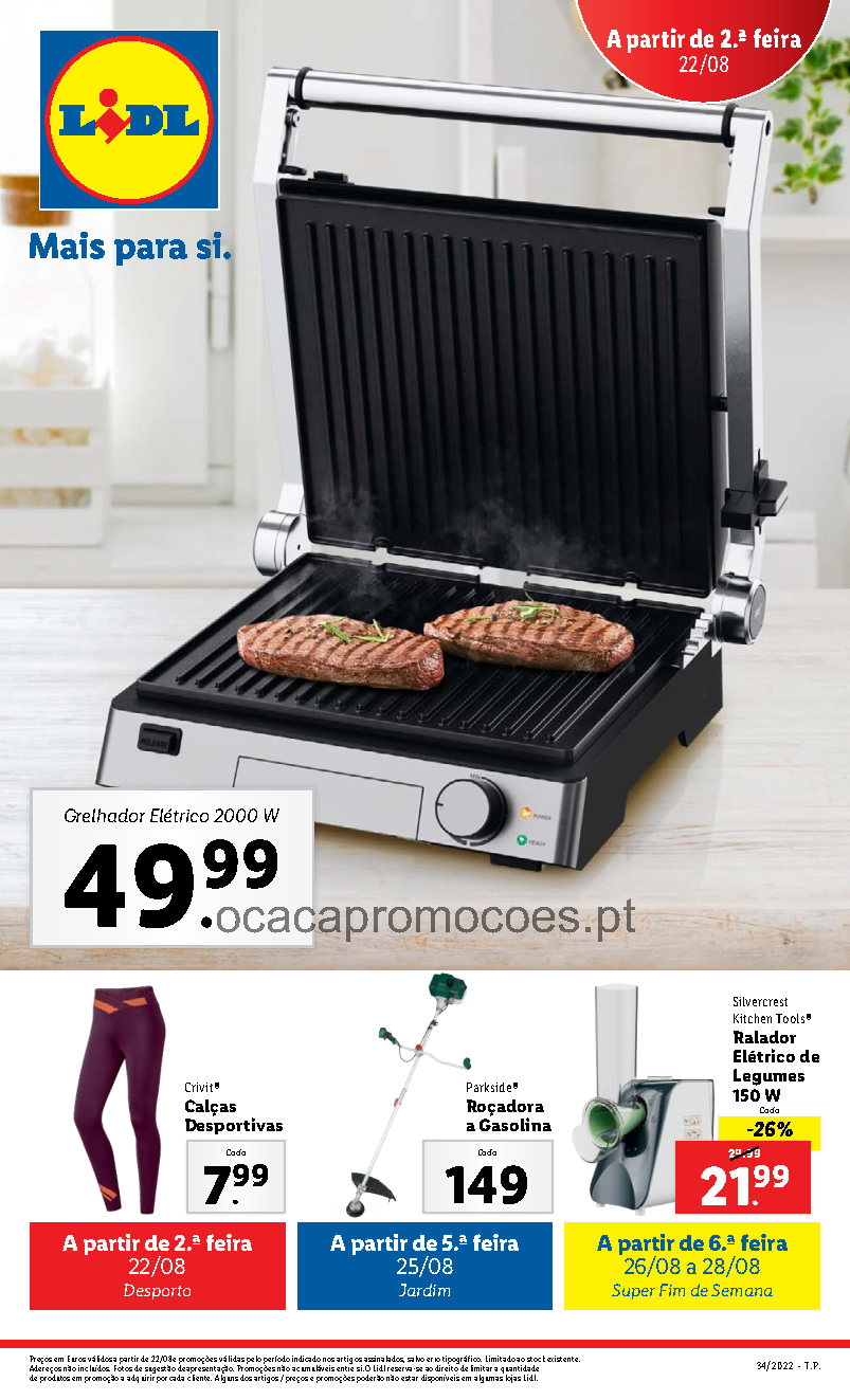 folheto lidl 22 agosto 28 agosto promocoes Page1