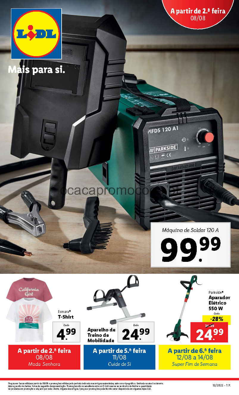 folheto lidl 8 agosto 14 agosto promocoes Page1