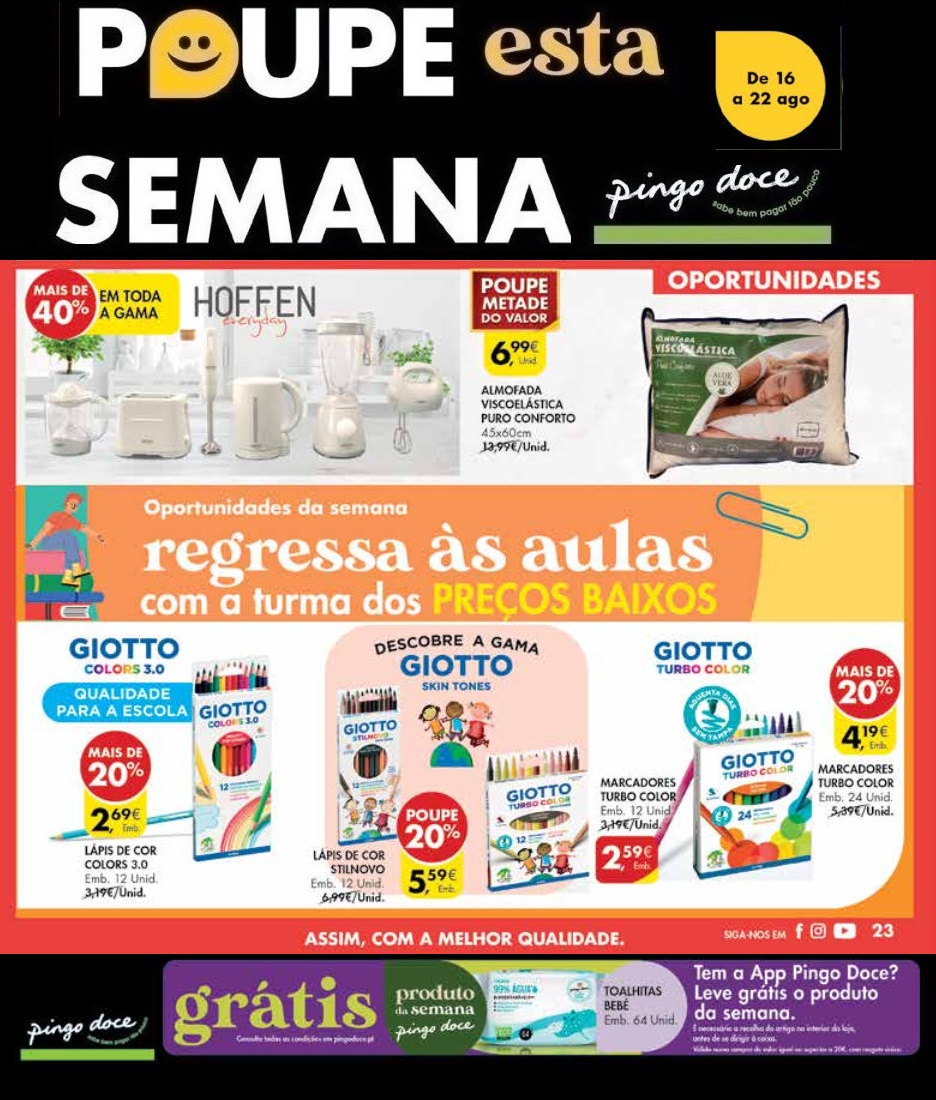 folheto pingo doce promocoes agosto 15