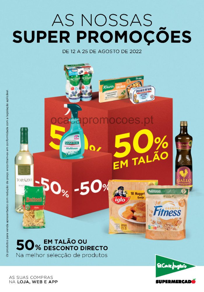 folheto_supermercados_el_corte_ingles_12_agosto_25_agosto_promocoes_Page1