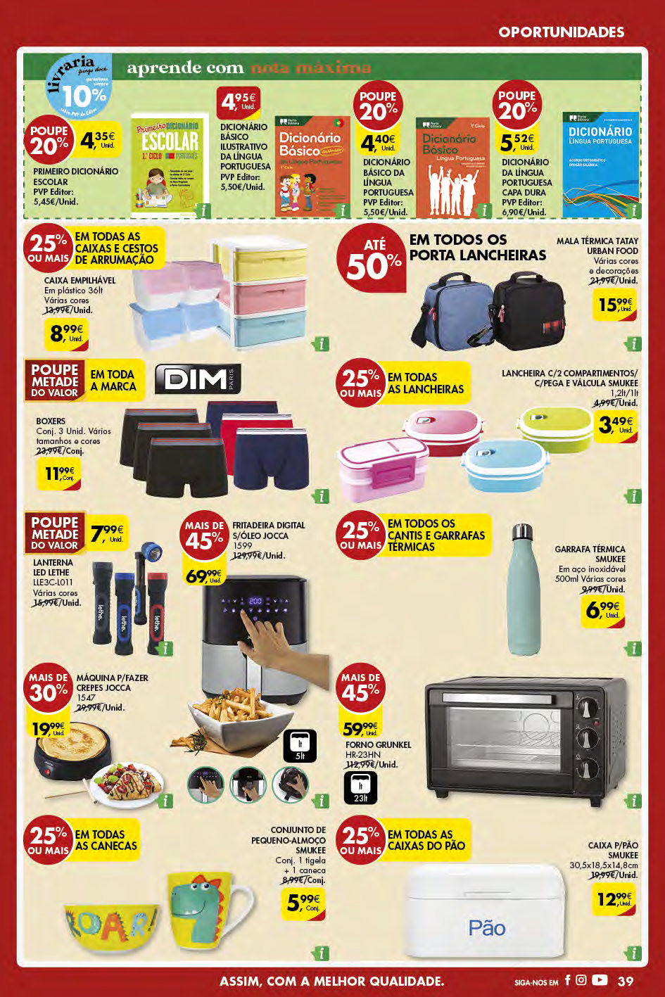 bazar folheto pingo doce lojas medias 13 setembro 19 setembro Page39 1