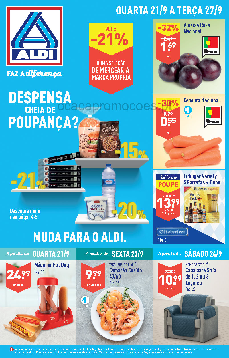 folheto aldi 21 setembro 27 setembro promocoes Page1