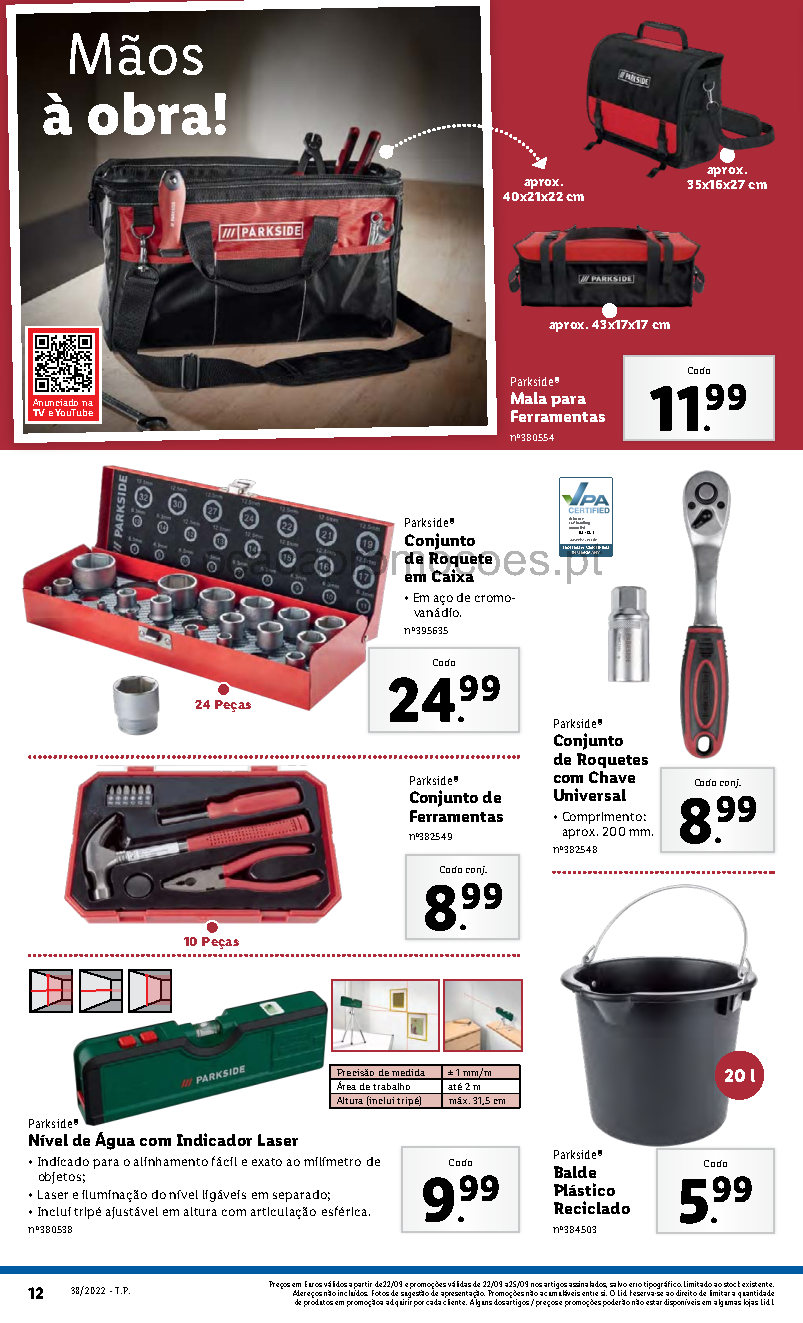 folheto lidl 19 setembro 25 setembro promocoes Page12