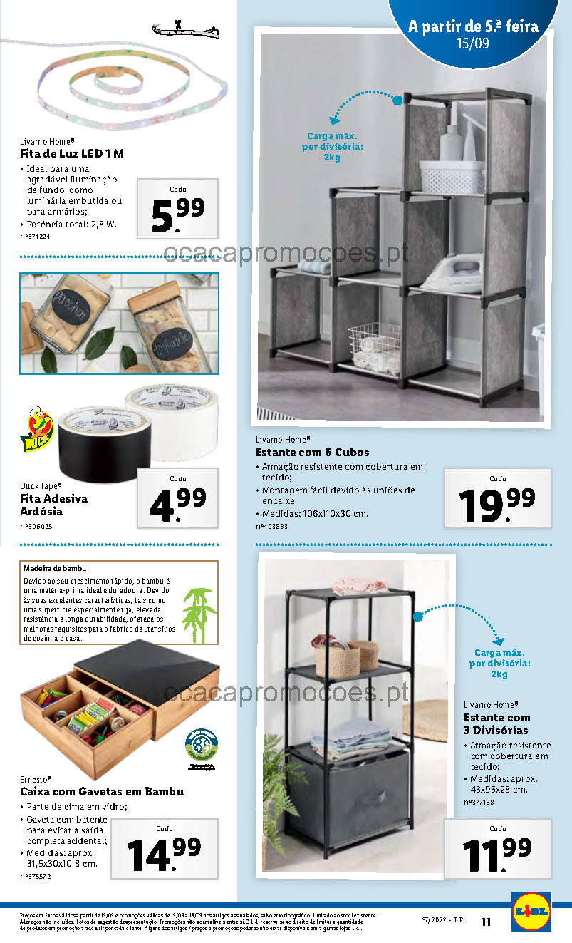 folheto lidl bazar 12 setembro 18 setembro Page11 1