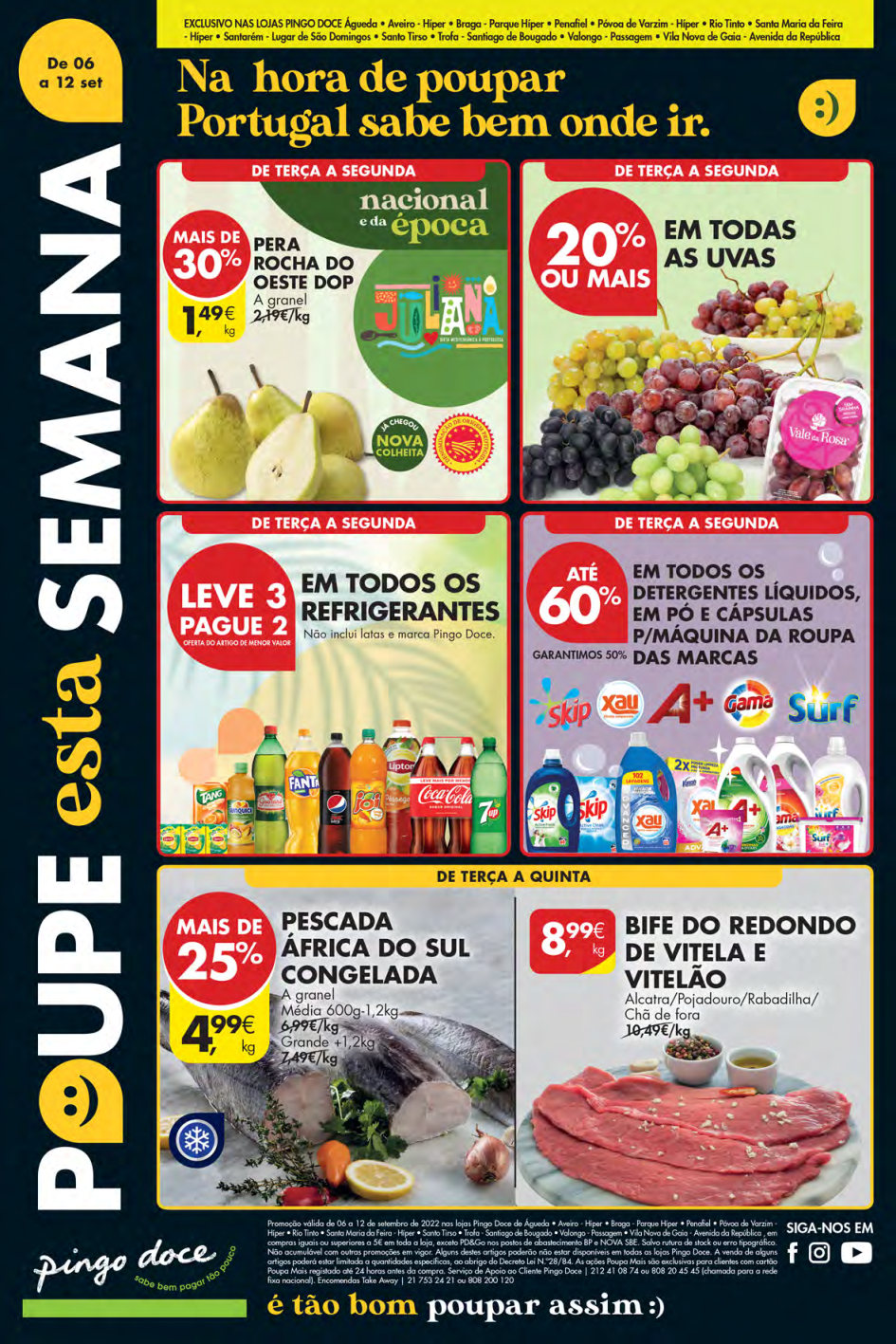 pingo doce folheto lojas norte 6 setembro 12 setembro Page1