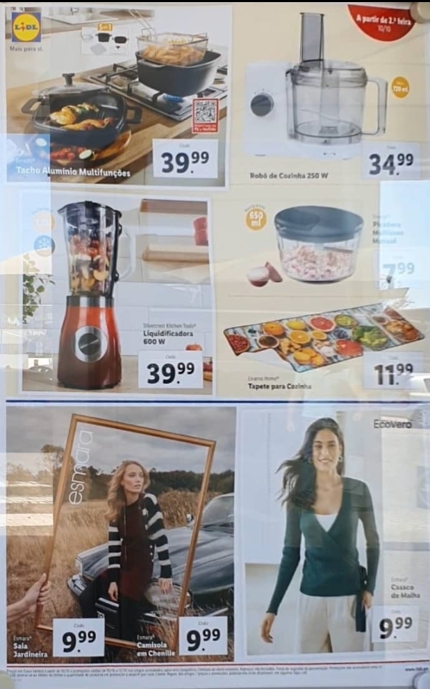 Antevisao folheto lidl 10 outubro promocoes