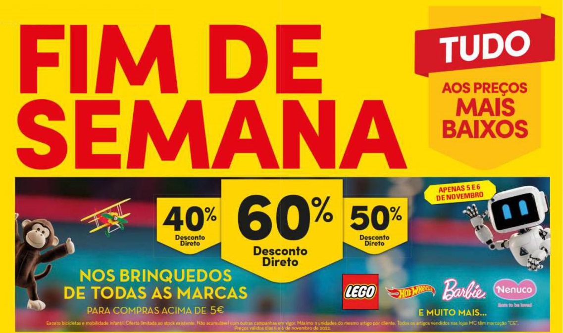 Antevisão Folheto CONTINENTE Brinquedos de Natal Promoções de 8