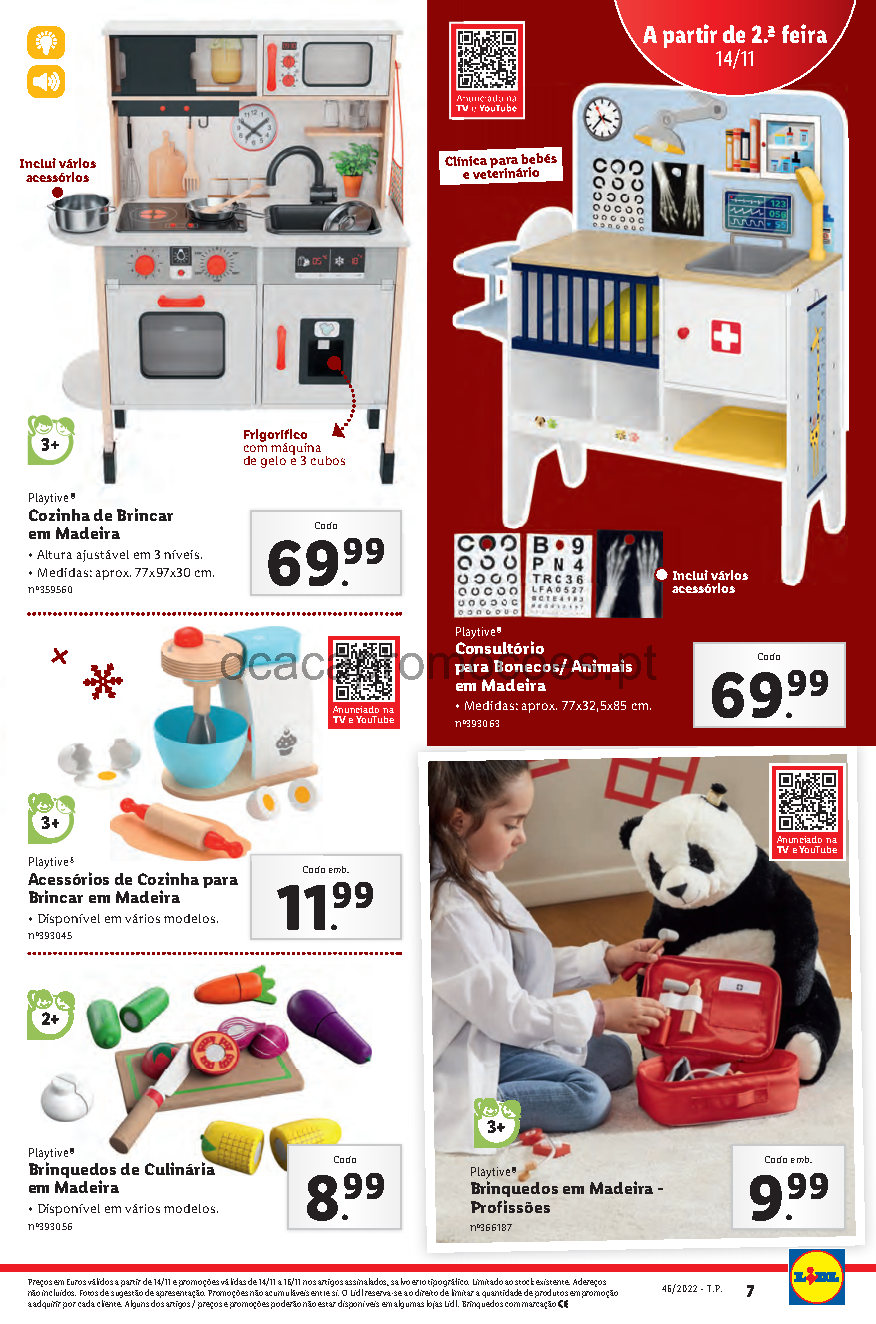 Antevisão Folheto AUCHAN Brinquedos Natal Promoções de 5 novembro