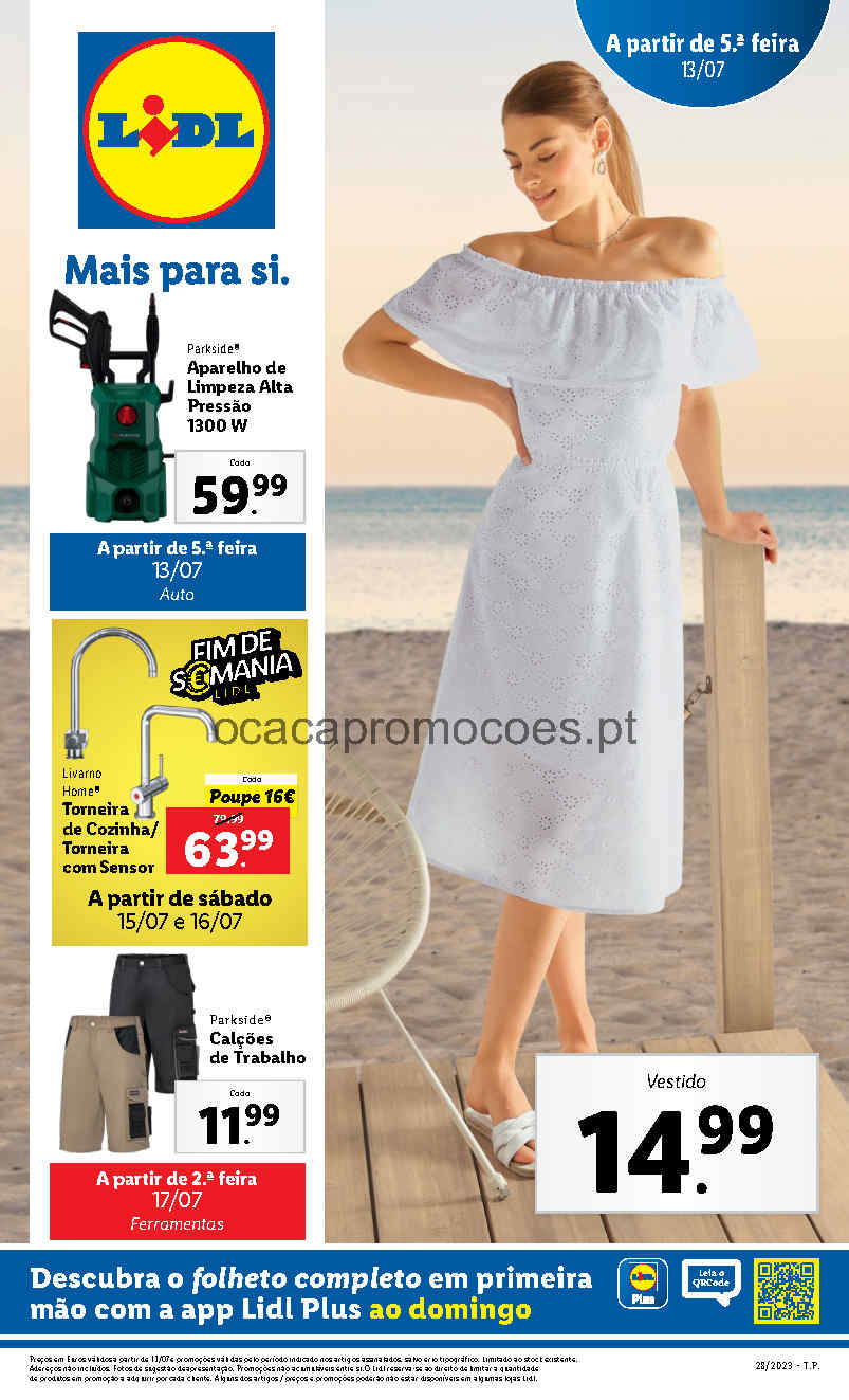 Promoção Calças de Trabalho em Lidl