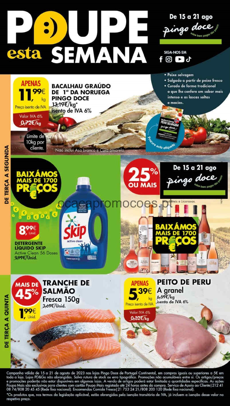 Antevisão Folheto PINGO DOCE Lojas Pequenas Promoções de 5 a 11