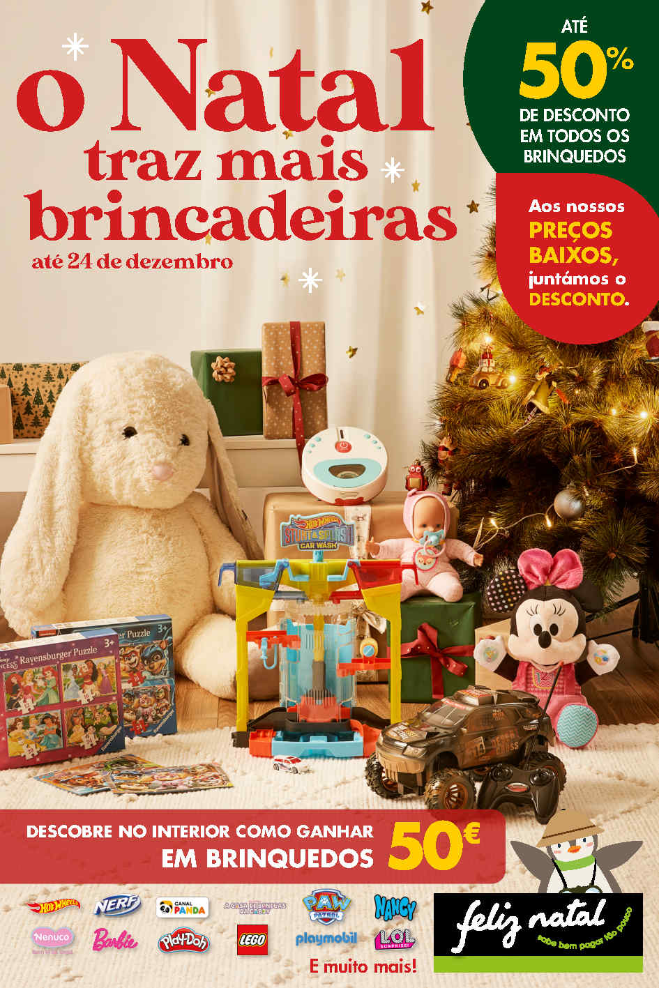 Antevisão Folheto AUCHAN Brinquedos de Natal 8 novembro a 12