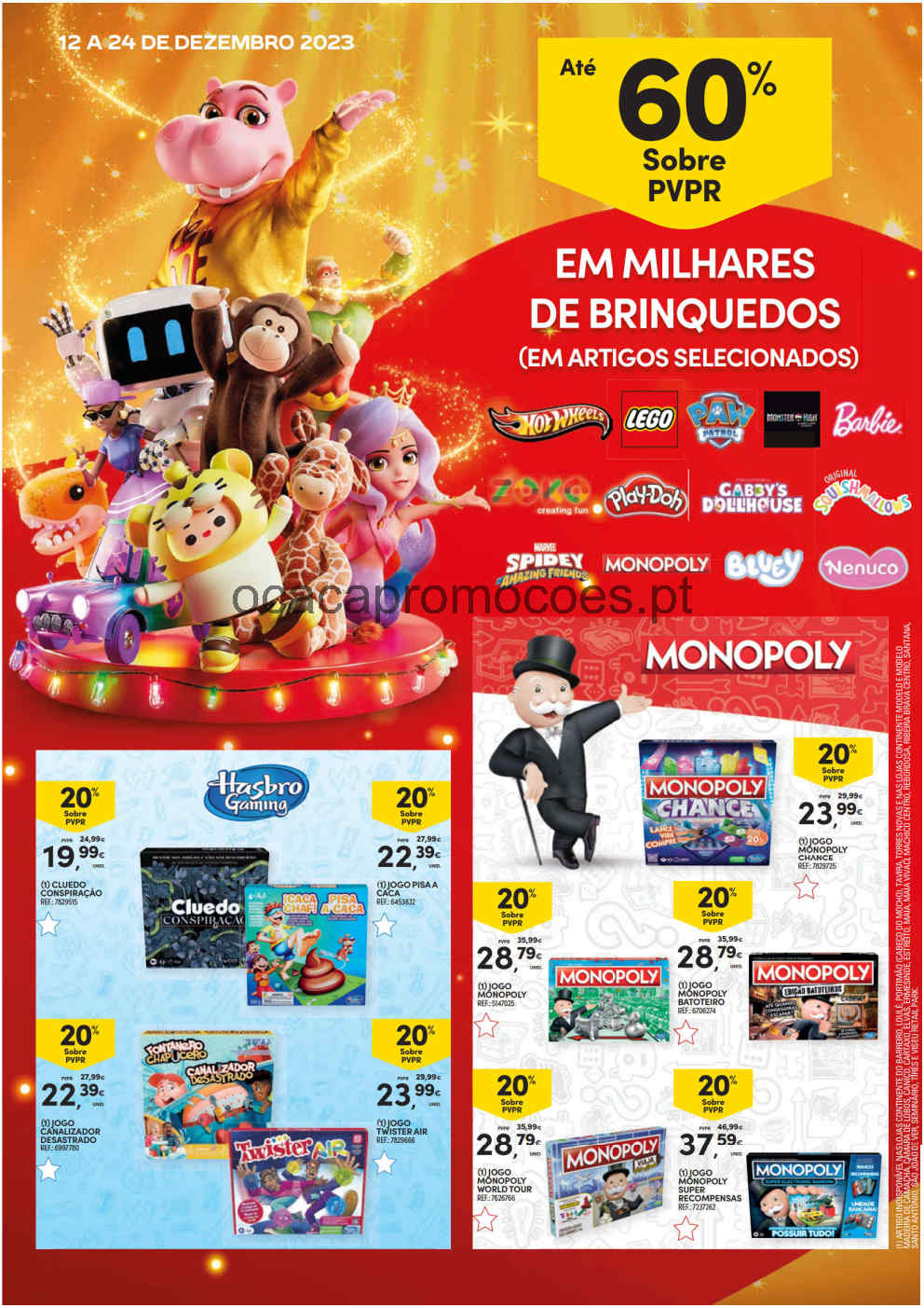 Antevisão Folheto CONTINENTE Brinquedos Natal Promoções de 9