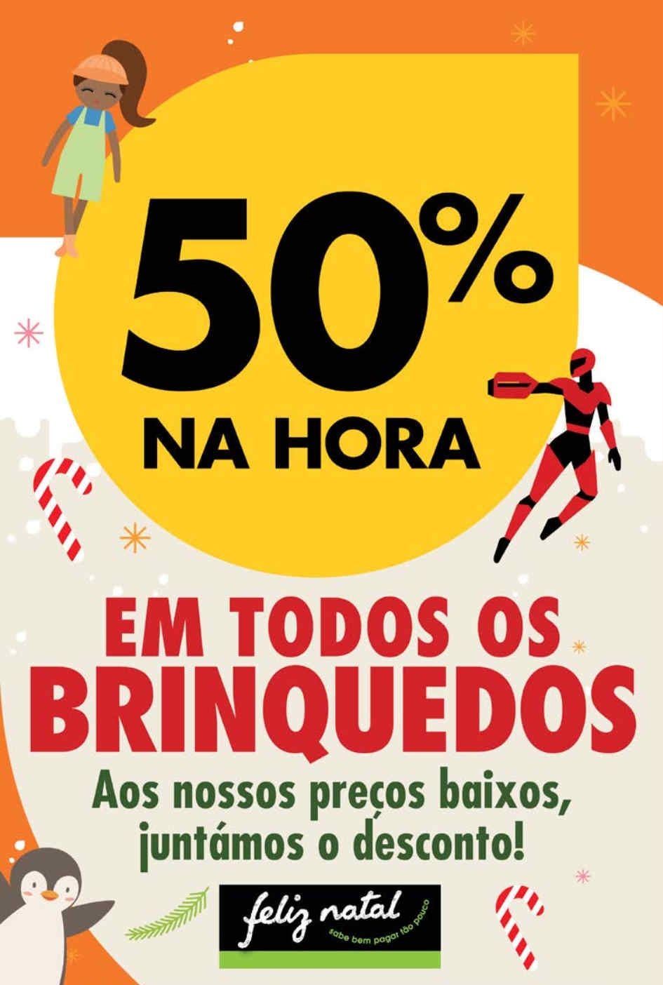 Este fim de semana, os brinquedos vão estar com descontos até 60