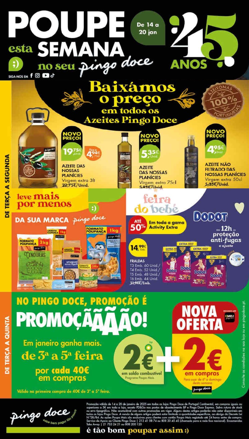 Folheto PINGO DOCE Promo es 14 A 20 De Janeiro O Ca a Promo es Folheto PINGO DOCE Promo es 14 A 20 De Janeiro O Ca a Promo es