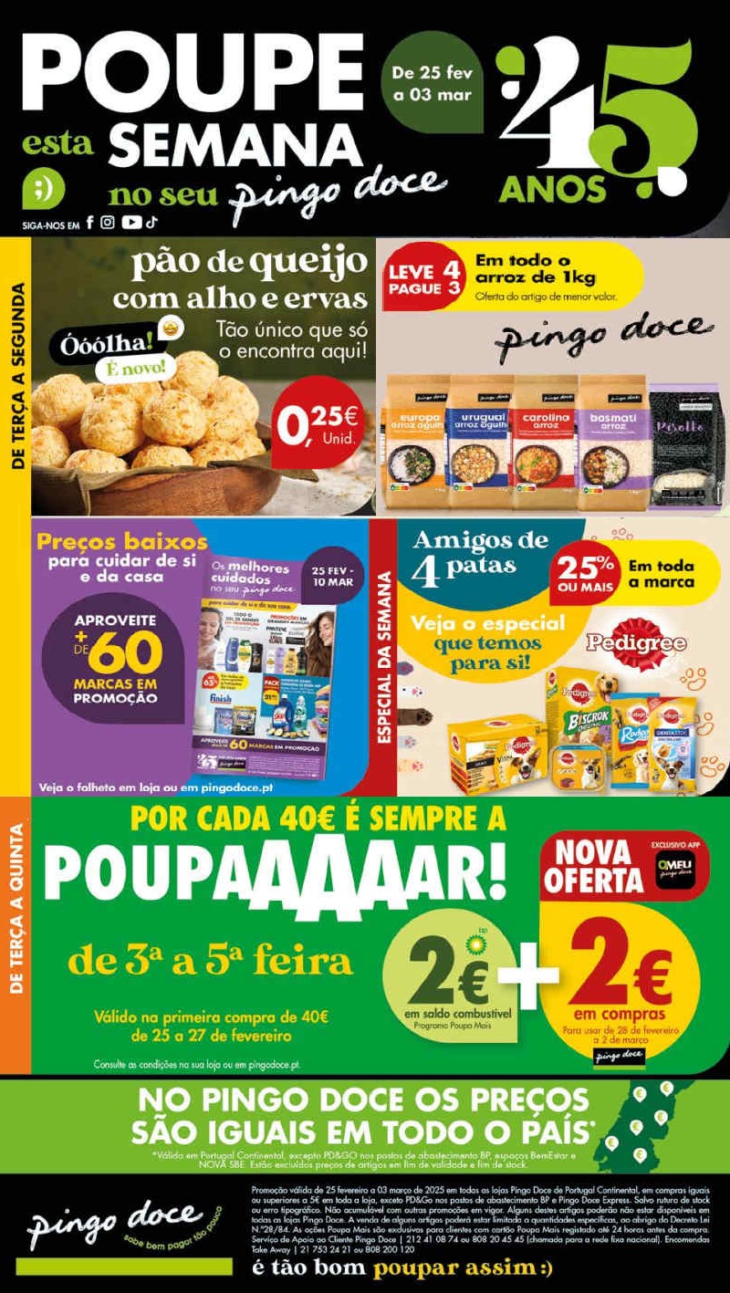 Folheto PINGO DOCE Promo es 25 Fevereiro A 3 Mar o O Ca a Promo es Folheto PINGO DOCE Promo es 25 Fevereiro A 3 Mar o O Ca a Promo es