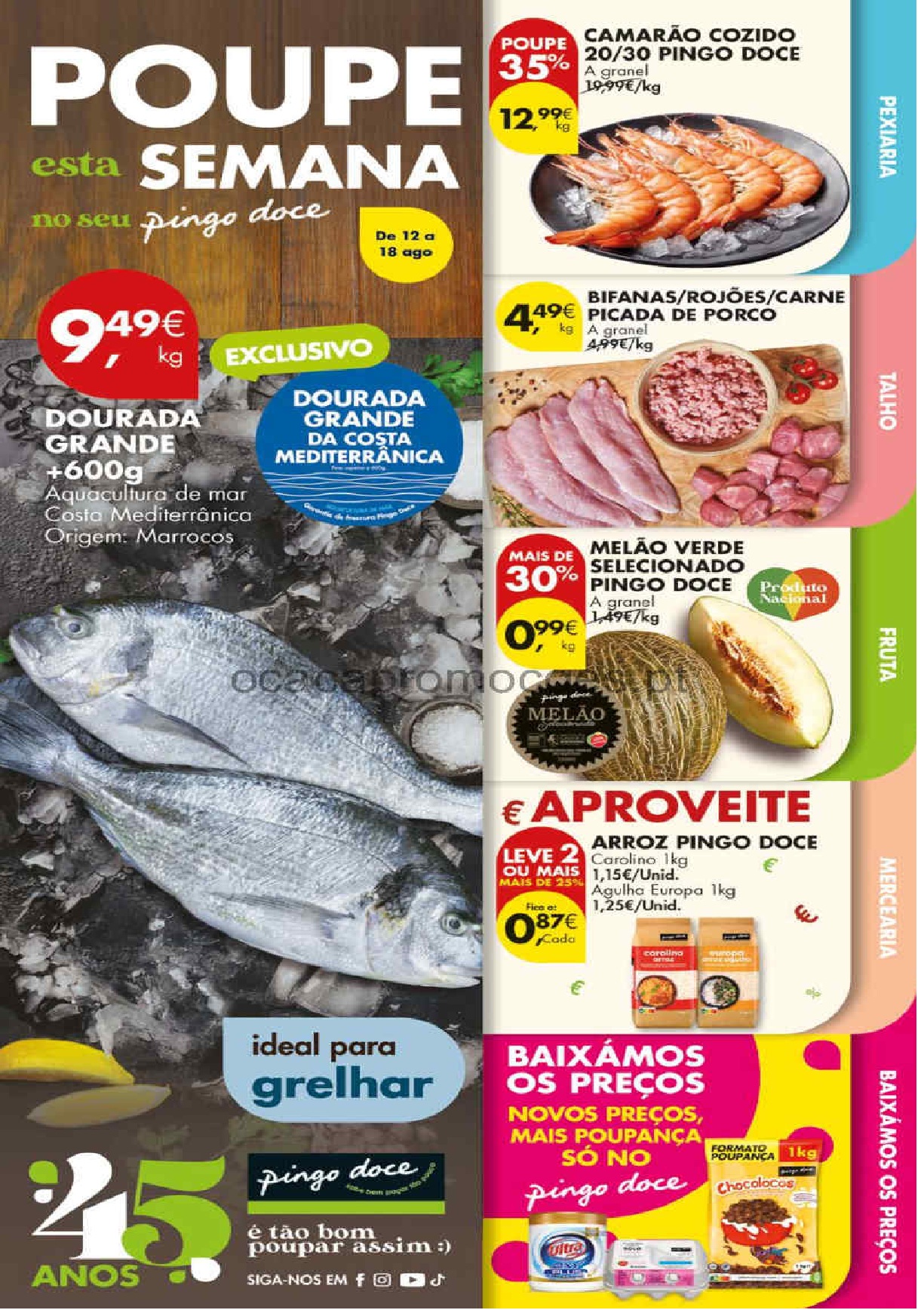folheto pingo doce 12 a 18 agosto