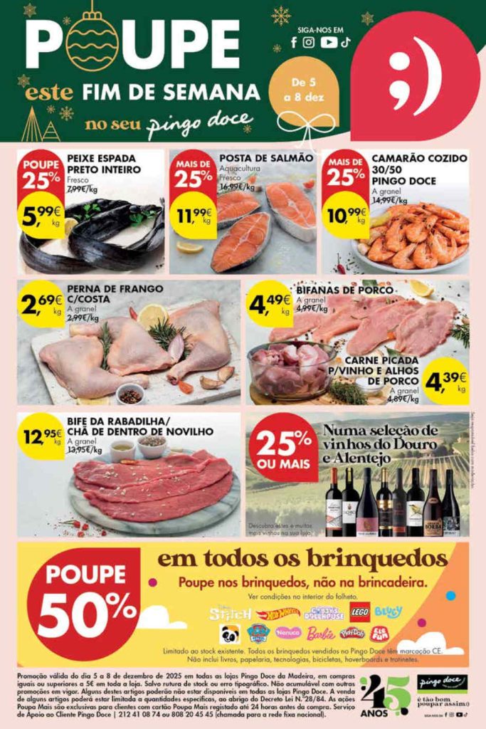 pingo doce folheto madeira