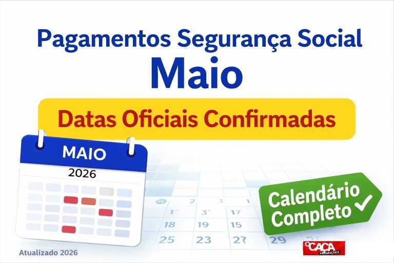 Segurança Social: datas de pagamento dos apoios em maio 2026