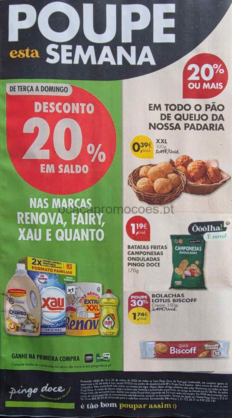 Folheto Pingo Doce (lojas grandes): Antevisão Promoções 14 a 20 de abril