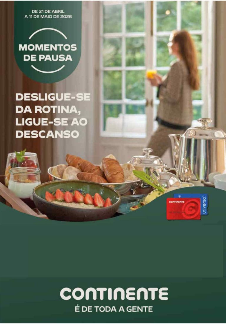 Folheto Continente Açores: Antevisão Promoções de 21 abril a 11 maio