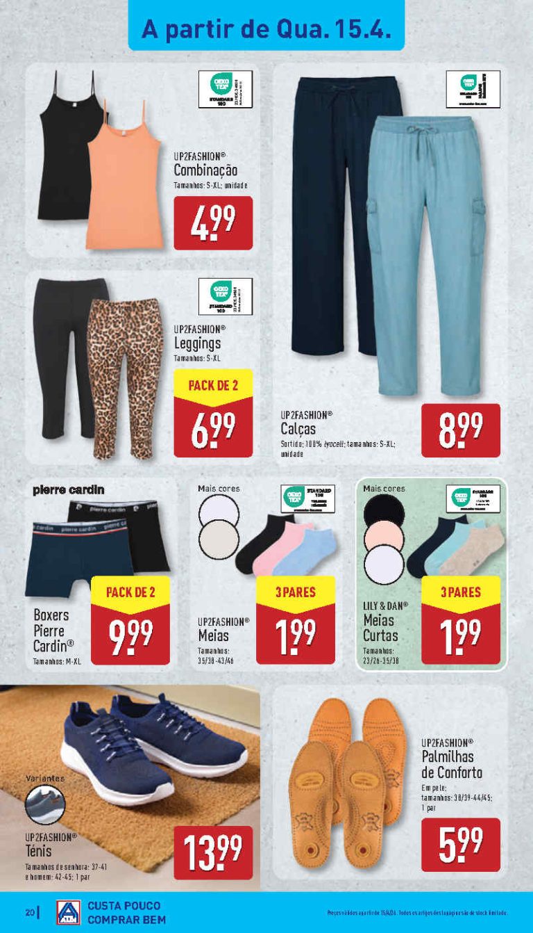 Aldi volta a trazer descontos em moda Primavera