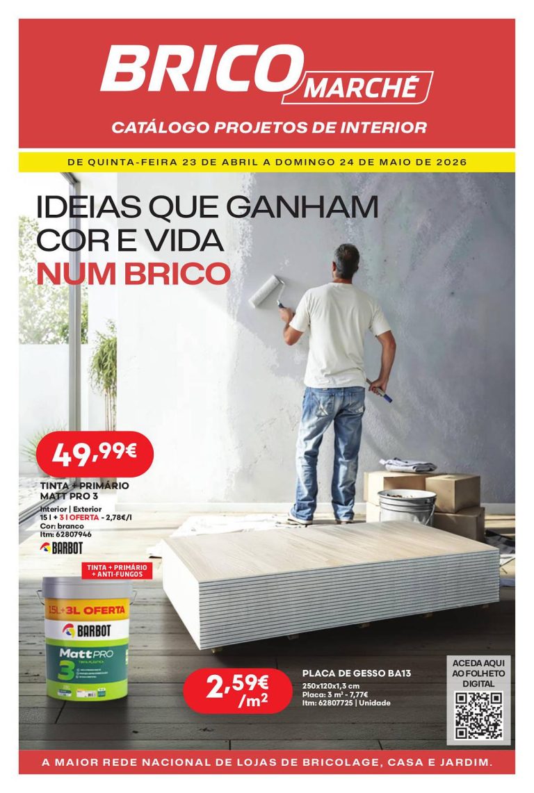 Folheto Bricomarché: Antevisão Promoções de 23 abril a 24 maio