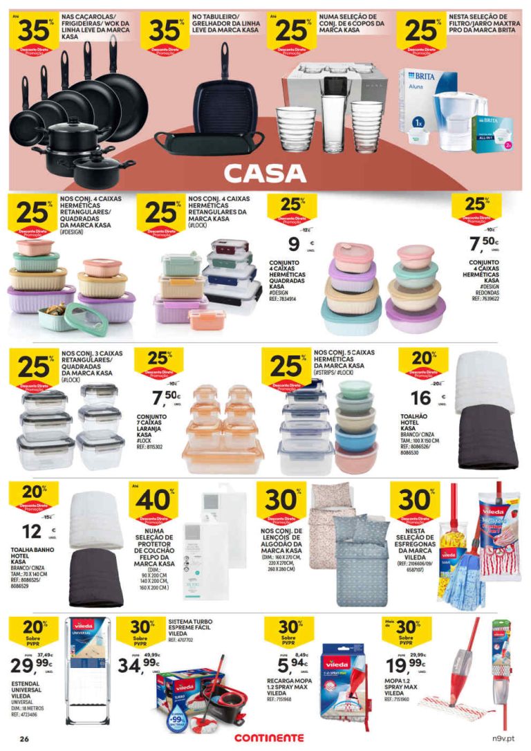 Folheto Continente Açores bazar: Antevisão Promoções 30 abril a 13 maio