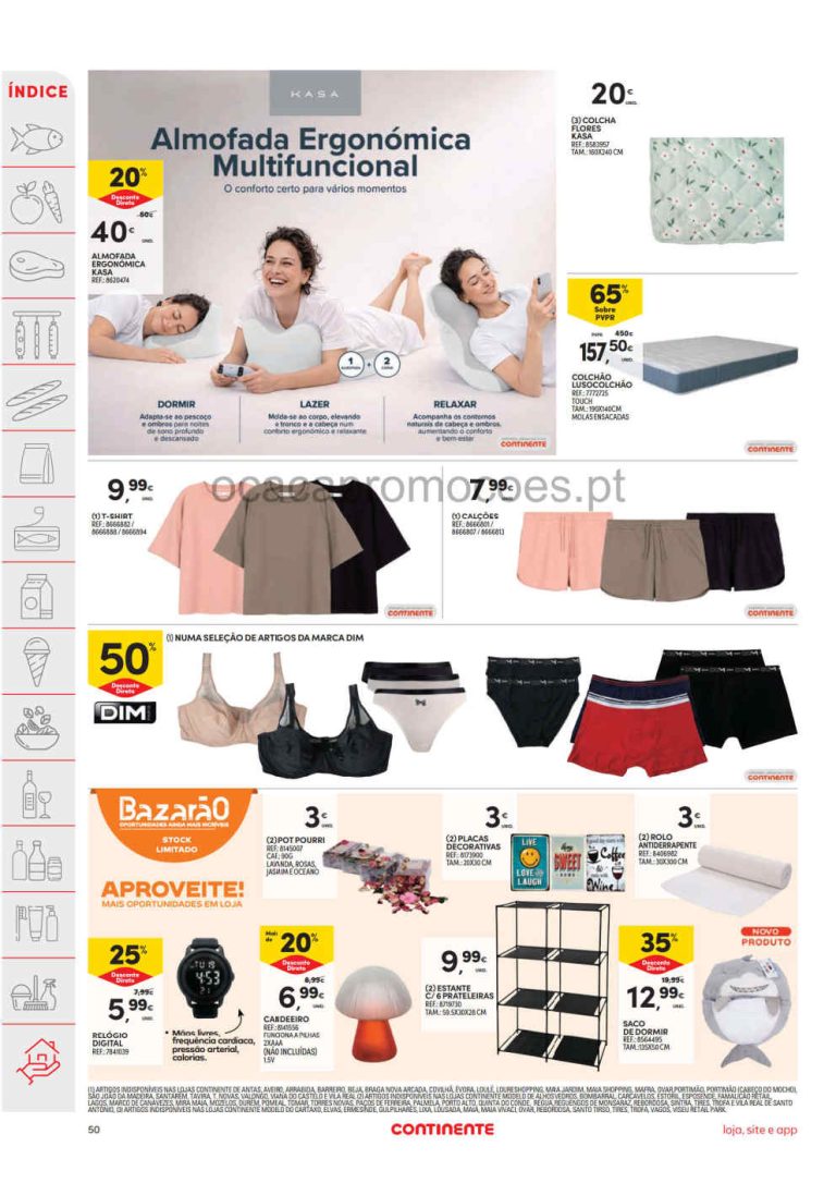 Folheto Continente bazar: Antevisão Promoções 14 a 20 de abril