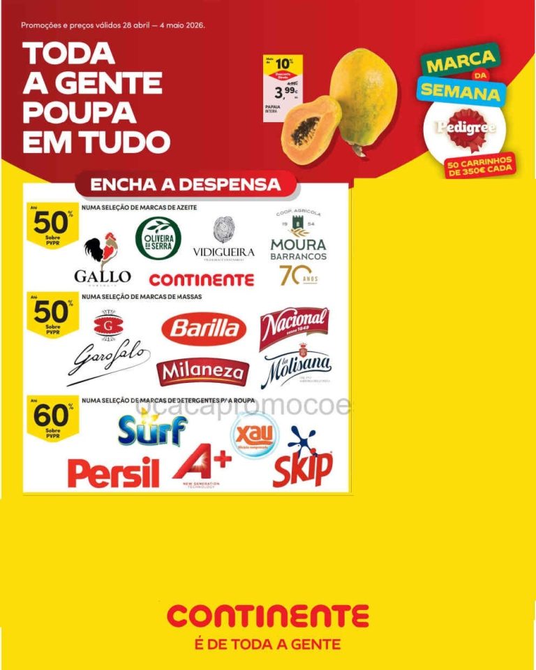 Folheto Continente Madeira: Antevisão Promoções 28 abril a 4 maio