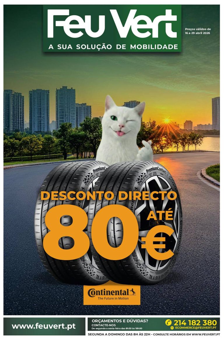 Folheto Feu Vert: Antevisão Promoções 16 a 29 de abril