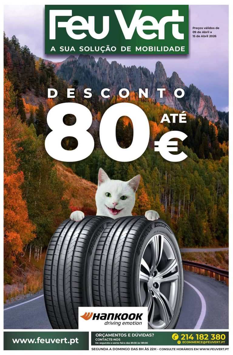 Folheto Feu Vert: Antevisão Promoções 9 a 15 de abril