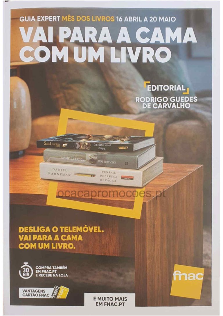 Folheto Fnac: Antevisão Promoções 16 abril a 20 maio
