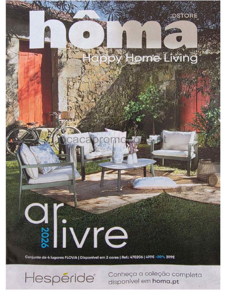 Folheto Hôma – Antevisão Promoções 10 abril a 15 julho