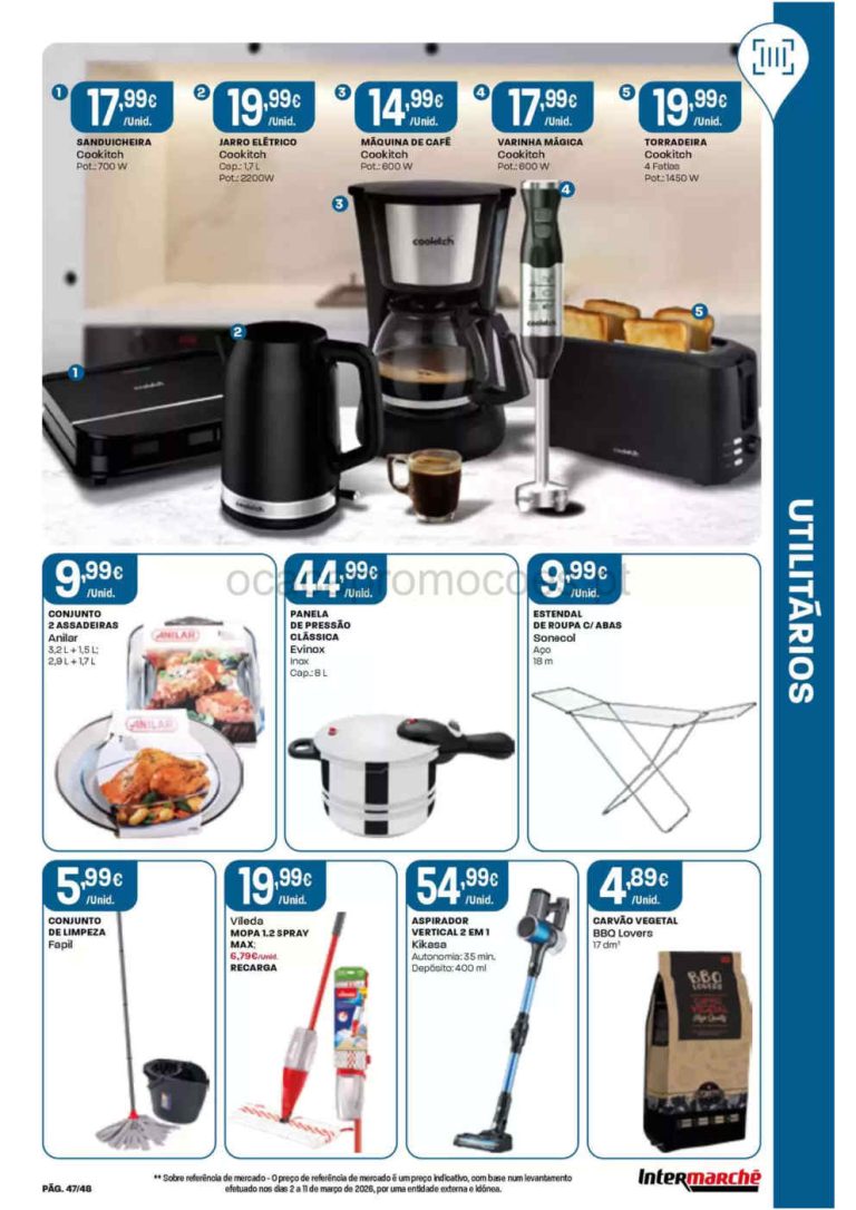 Folheto Intermarché Bazar: Antevisão Promoções 16 a 22 de abril