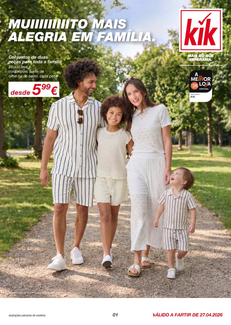 Folheto Kik: Antevisão Promoções a partir 27 de abril