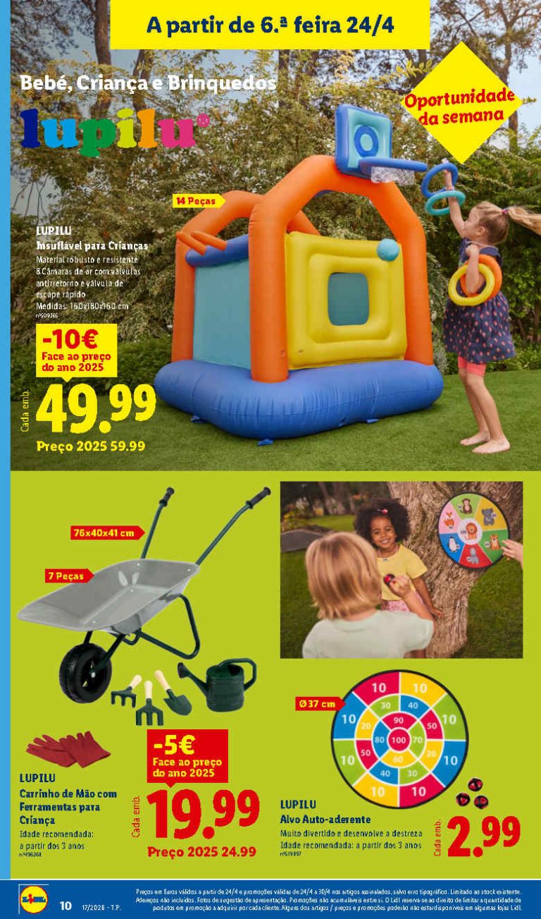 Lidl tem novidades bazar para aproveitar o bom tempo (Antevisão)