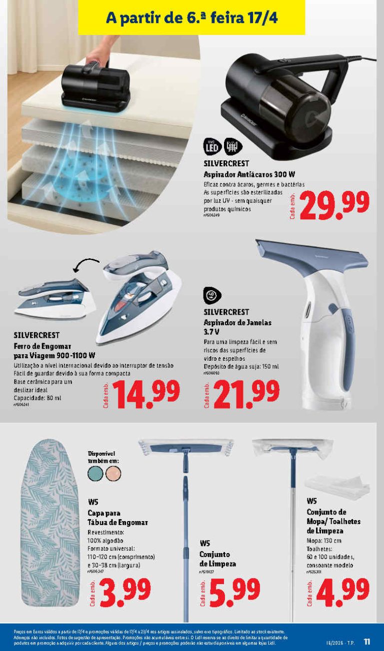 Folheto Lidl Bazar – Antevisão Promoções 17 a 23 de abril