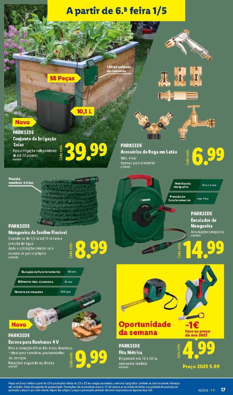 Folheto Lidl Bazar: Antevisão Promoções a partir 1 de maio