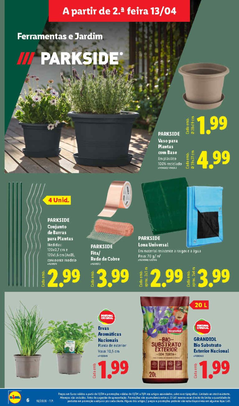 Estes produtos Lidl para exterior estão mais baratos