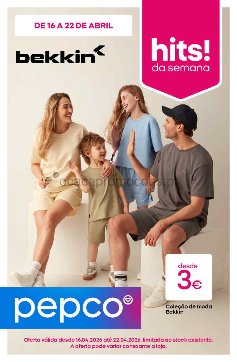 Folheto Pepco: Antevisão Promoções 16 a 22 de abril